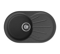 Кухонная мойка GranFest RONDO 750L, графит