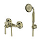 Смеситель для душа ESKO Baroque Gold BRQ80Gold, брашированное золото