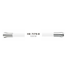 Гибкий излив для кухонного смесителя Haiba HB7179-8, белый