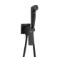Гигиенический душ со смесителем FRAP F7586-26, черный