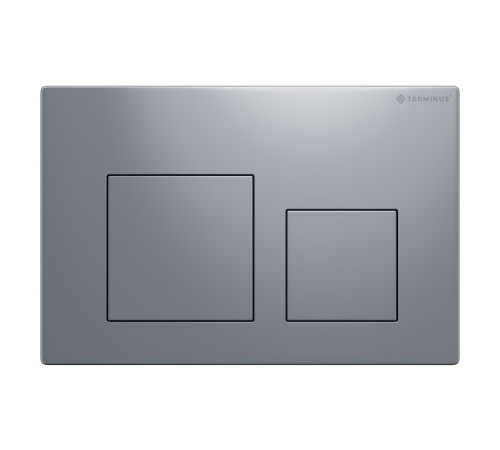Клавиша смыва Terminus 82K24х16C, хром