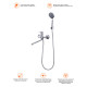 Смеситель для ванны Prohanss P64.22, хром