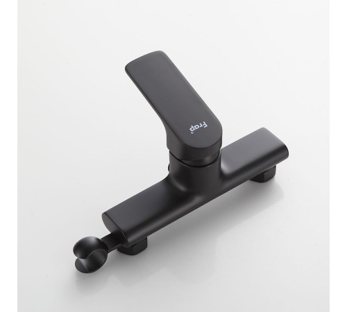 Гигиенический душ со смесителем FRAP F7586-6, черный