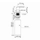 Дозатор для моющего средства Ulgran Quartz UQ-02-06, трюфель