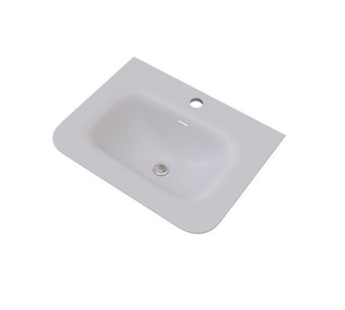 Раковина встраиваемая Knotlor ЦВЕТЕНИЕ FWB310600WY, матовый белый, 60 см