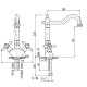Смеситель для раковины Rav Slezak Morava Eco MK120.5/8SM
