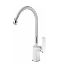 Смеситель для кухни Haiba HB73548-8, белый
