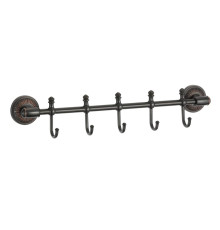 Планка с крючками Savol S-006675H, черный