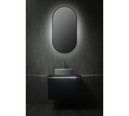 Зеркало Silver Mirrors Вива - Черный/Viva - BLACK 550х1050 2.1 (бесконтактный сенсор, подогрев,гор/верт)