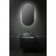 Зеркало Silver Mirrors Вива - Черный/Viva - BLACK 550х1050 2.1 (бесконтактный сенсор, подогрев,гор/верт)