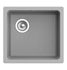 Кухонная мойка Rivelato BERKANA BK-45, серый металлик
