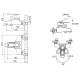 Смеситель для ванны Bravat LOOP F6124182CP-01-RUS, хром