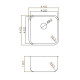 Кухонная мойка Grandex Aqua Select 2003331, золото