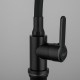 Смеситель для кухни с гибким изливом FRUD R42052-32, черный