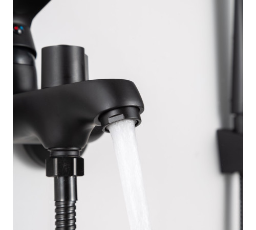 Смеситель для ванны FRUD R32157-6, черный