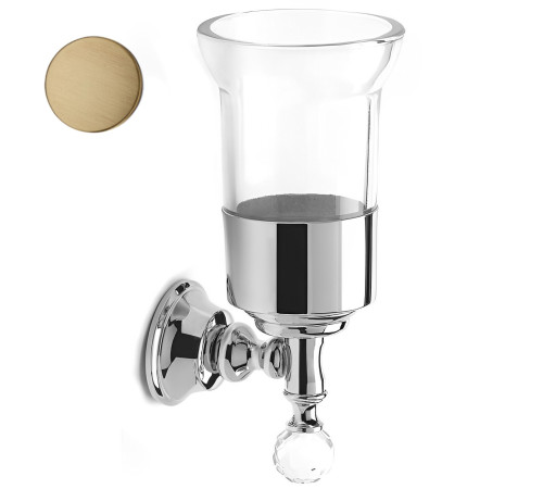 Стакан для ванной Webert Karenina KA500301065, бронза