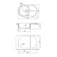 Кухонная мойка Florentina ЛАЦИО 17.010.C0780.201, жасмин