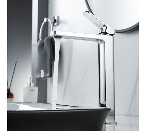 Смеситель для раковины высокий  Raffine F1199, хром