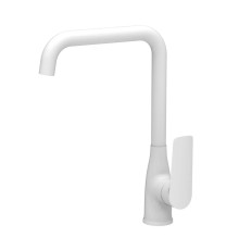 Смеситель для кухни Esko Lagos White LG06W, белый