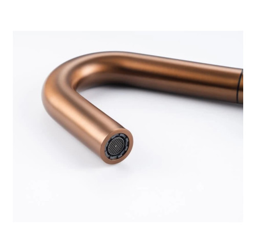 Смеситель для раковины высокий Knotlor SS-31/RB, бронза