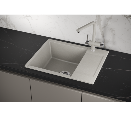Кухонная мойка Granula 6202, БАЗАЛЬТ