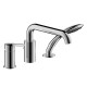 Смеситель на борт ванны Bravat Angel F5172217CP-1-RUS, хром