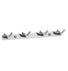 Планка с крючками Savol S-007224, хром