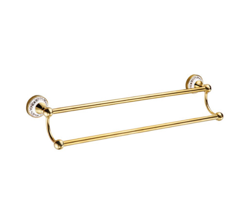 Полотенцедержатель трубчатый 2-ой Fixsen Bogema Gold FX-78502G 60 см