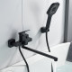 Смеситель для ванны Raffine F2296H, черный