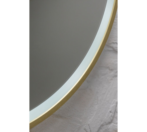Зеркало Silver Mirrors Делуна/Deluna D700 2.2 (TX,алюм. профиль, цвет золото, подогрев, сенсорный выключатель)