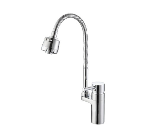 Смеситель для кухни с гибким изливом D-Lin D157315-T, хром