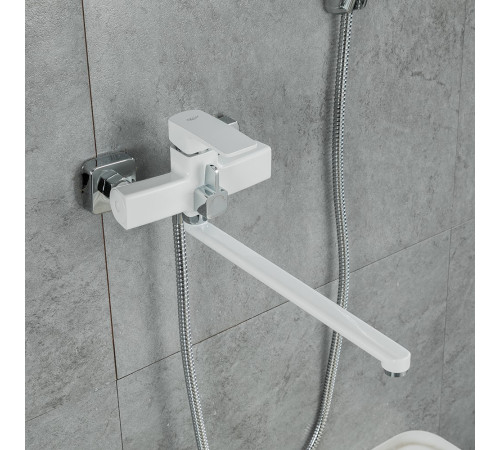 Смеситель для ванны FRUD R22153, белый