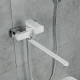 Смеситель для ванны FRUD R22153, белый