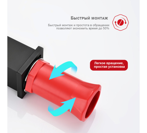Смеситель для раковины Raglo R01.15.06, черный