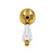 Смеситель для душа Fiore IMPERIAL- SKY  (SWAROVSKI®) 82OO5130, золото