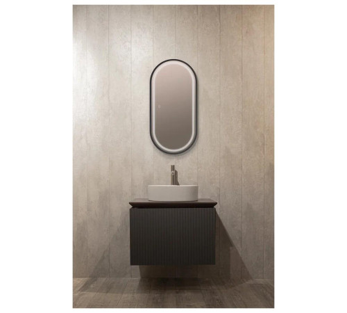 Зеркало Silver Mirrors Виола-лофт 500х1000 (Сенсорный выключатель, рама пластик, гор-вер)  зеркало