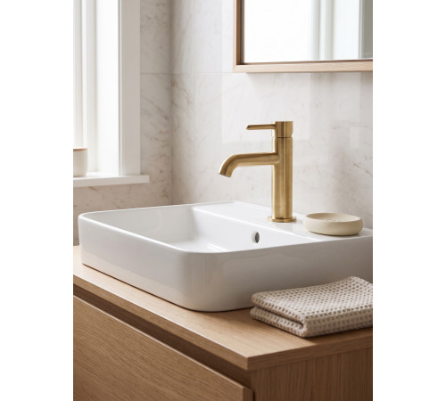 Смеситель для раковины Hansberge H1031BR, бронза