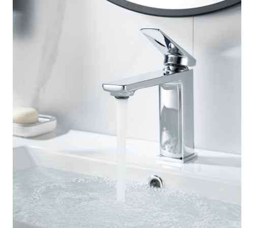Смеситель для раковины Shevanik S8901-1, хром