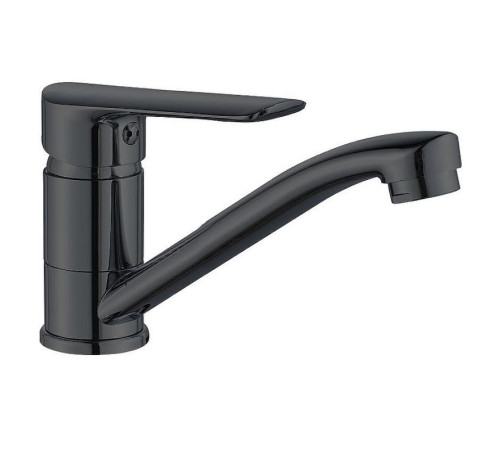 Смеситель для кухни Esko Lagos Black LG15B, черный