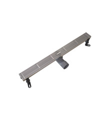 Душевой трап линейный Knotlor SDRW0600LBS, матовая сталь