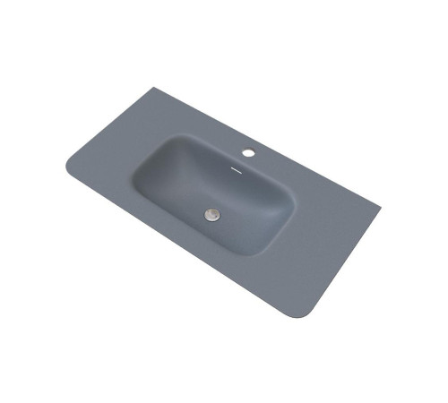 Раковина встраиваемая Knotlor ГРАЦИЯ FWB110900GRM, графит, 90 см