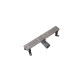 Душевой трап линейный Knotlor SDRW0400LBS, матовая сталь