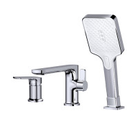 Смеситель на борт ванны Splenka S30.31, хром