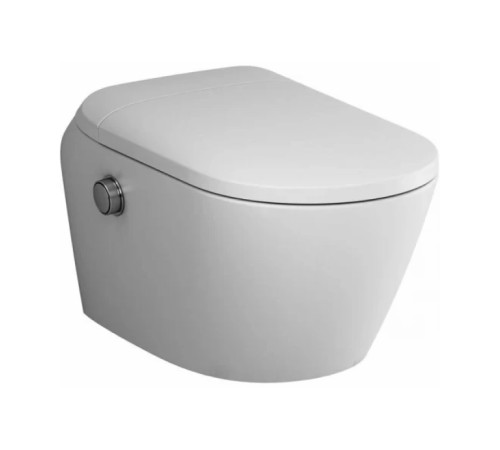 Умный унитаз SMARTFLOW безободковый с микролифтом SMF3017T-WH, белый