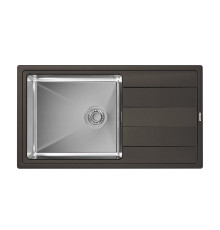 Кухонная мойка Florentina КОМБИ 21.400.D0860.302, антрацит