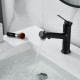 Смеситель для раковины многофункциональный Raffine F281H, черный