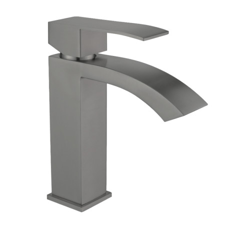 Смеситель для раковины Fmark FS8601Q, графит