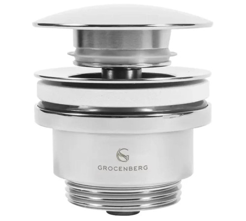 Донный клапан для раковины Grocenberg GB106CR, хром