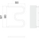 Полотенцесушитель водяной Terminus М-образный (3/4") 60х50