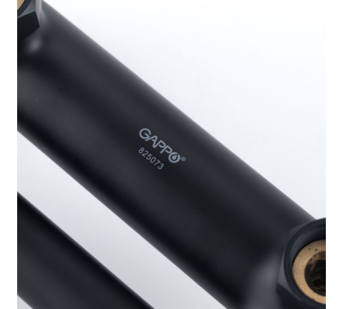 Смеситель для ванны GAPPO G3206-6, черный
